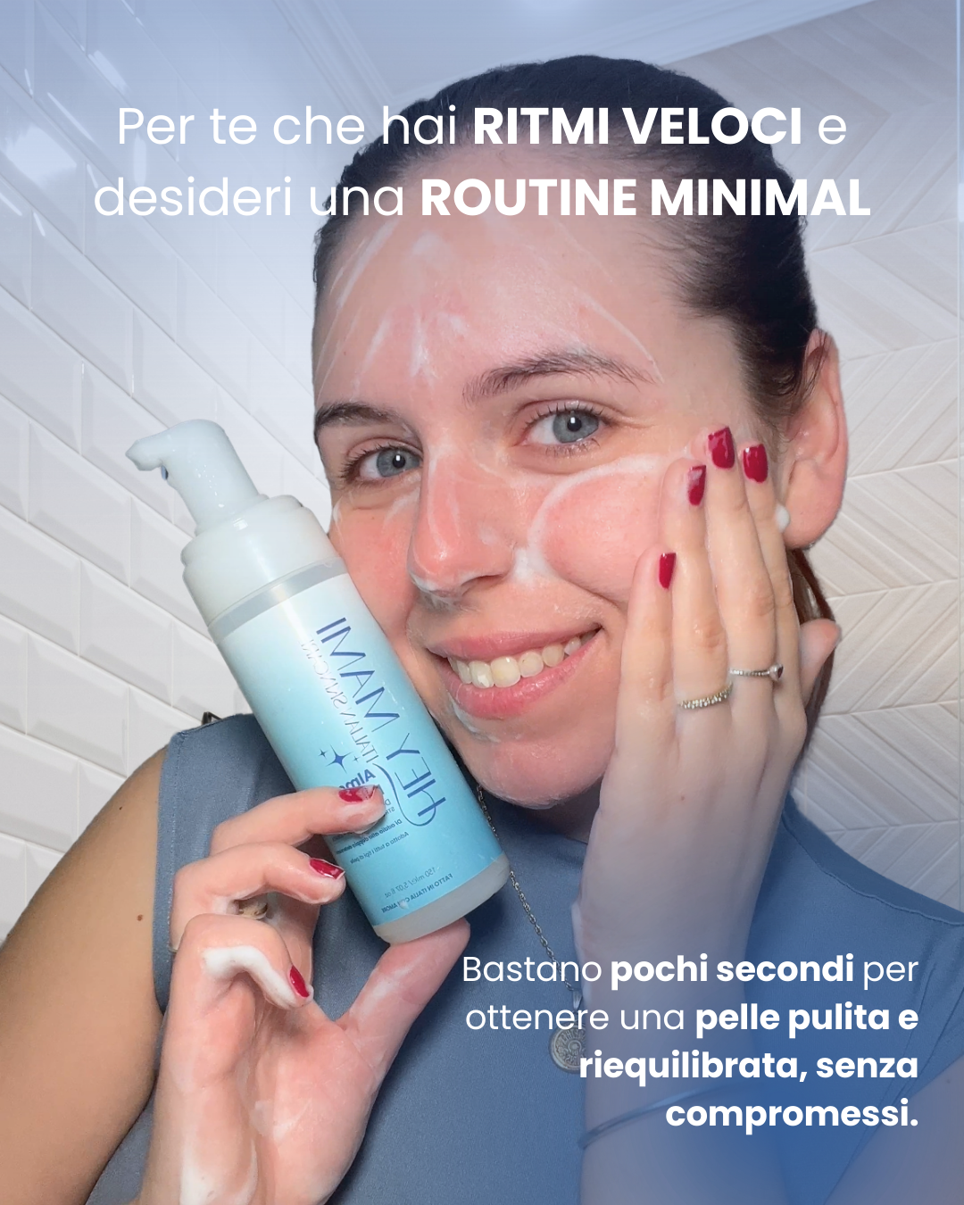 Detergente Schiumogeno 3 in 1 - Alma Mousse