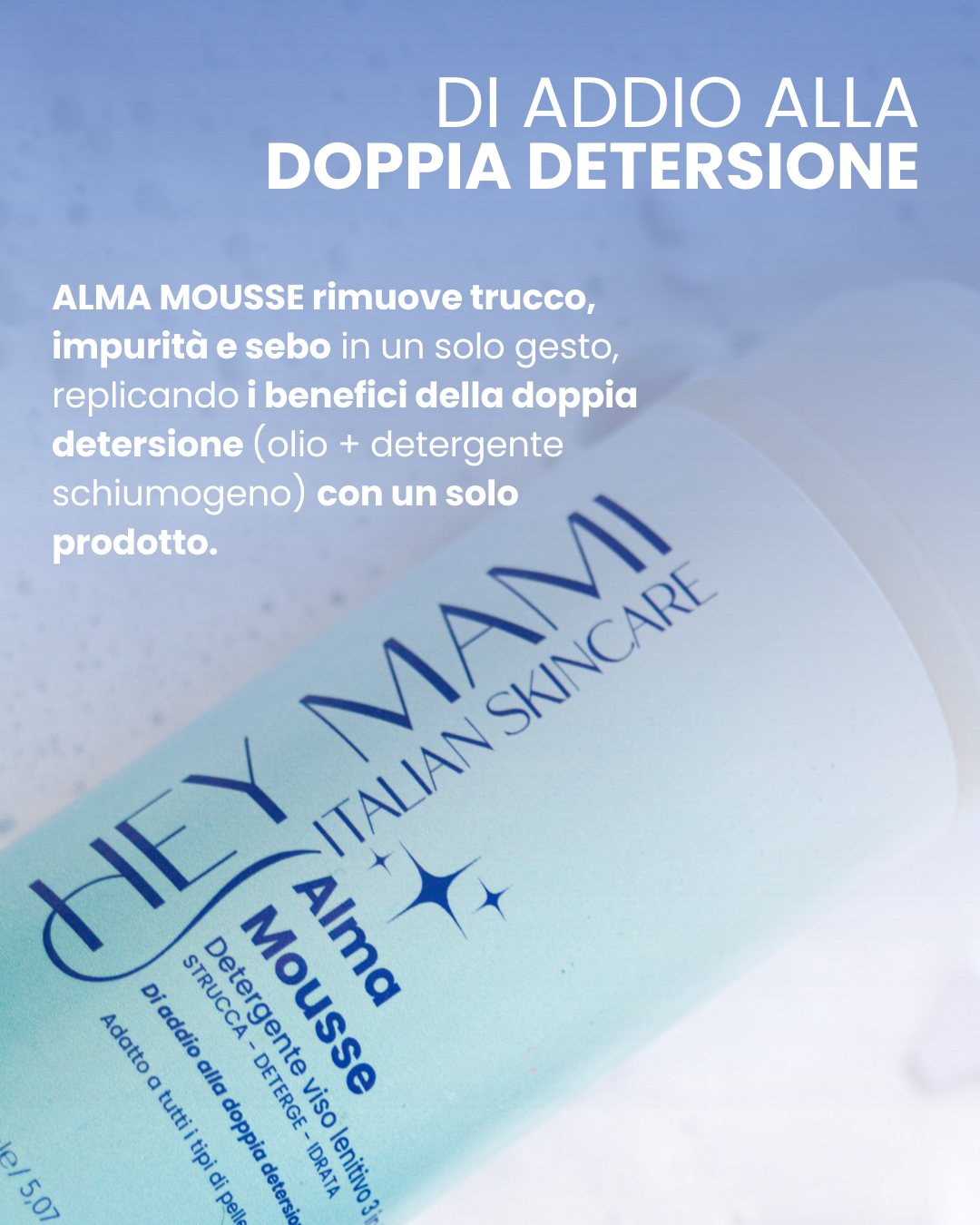 Detergente Schiumogeno 3 in 1 - Alma Mousse