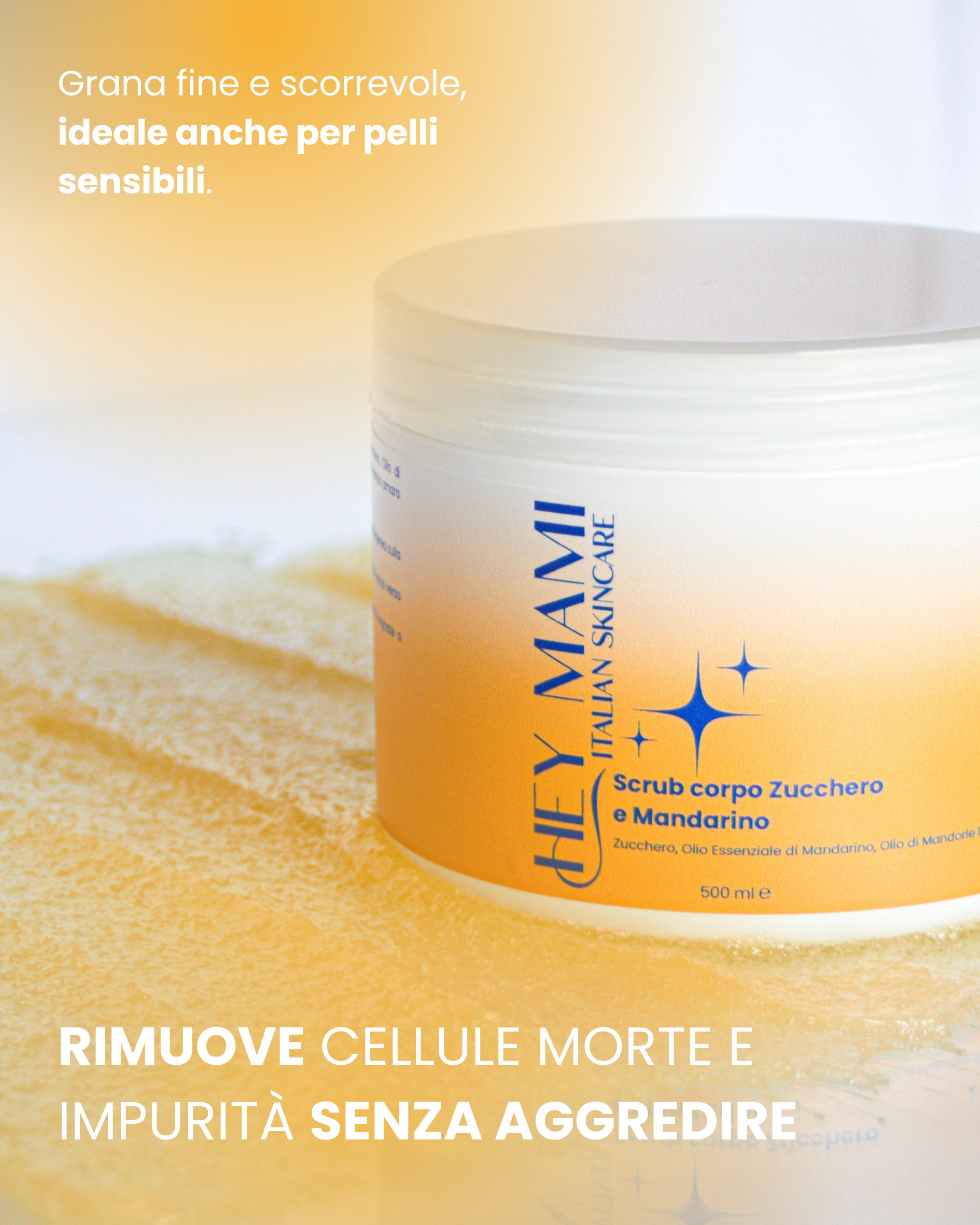 Scrub corpo Zucchero e Mandarino