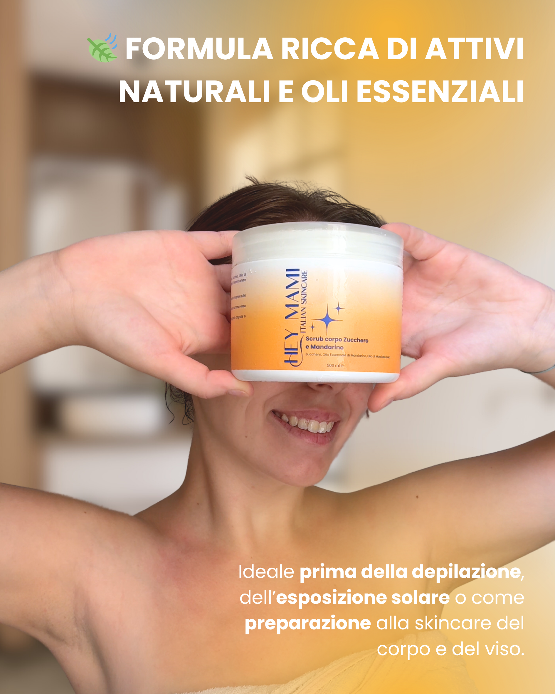 Scrub corpo Zucchero e Mandarino
