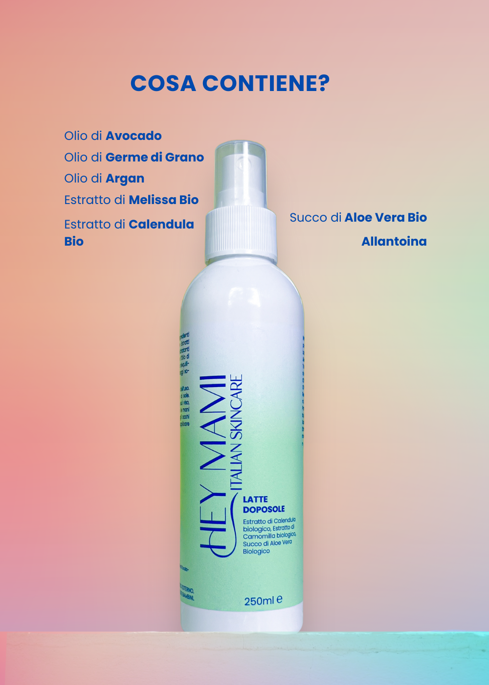 Doposole Spray a base di Aloe Vera