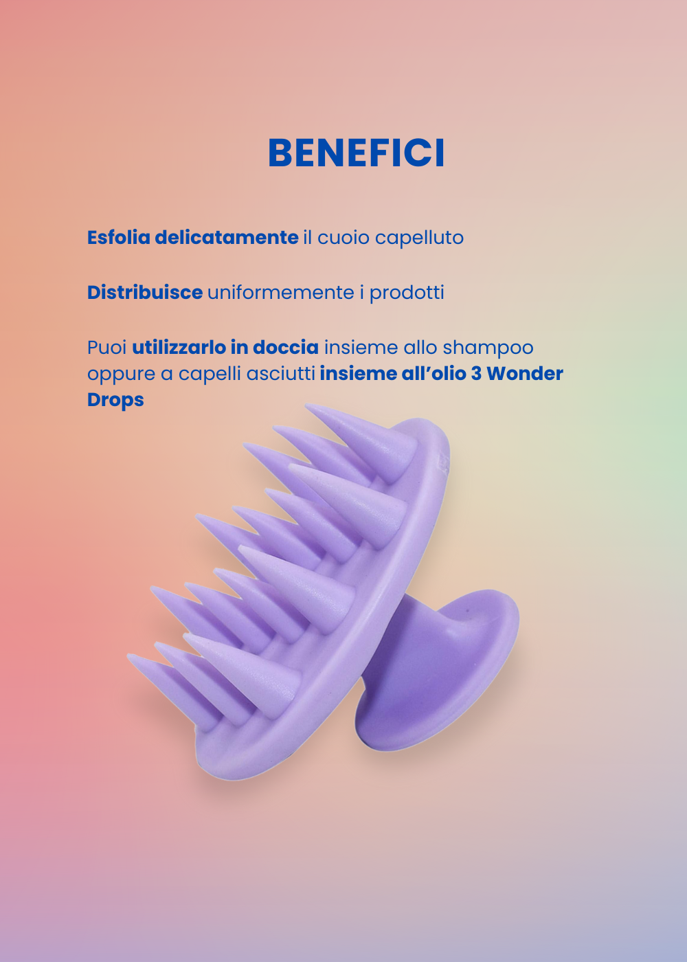 Scalp Brush - Spazzola per il cuoio capelluto