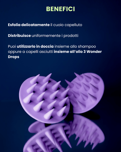 Scalp Brush - Spazzola per il cuoio capelluto