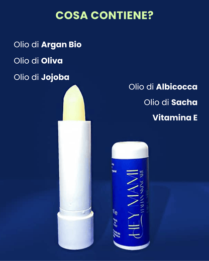 Balsamo Labbra - Olio di Argan, Oliva e Jojoba