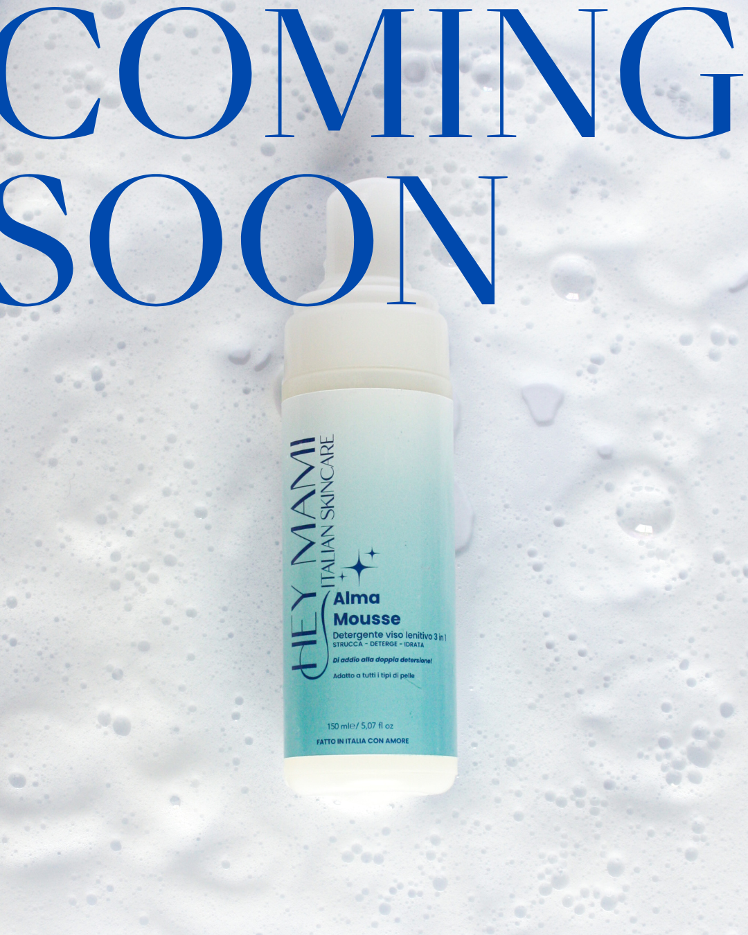 Detergente Schiumogeno 3 in 1 - Alma Mousse